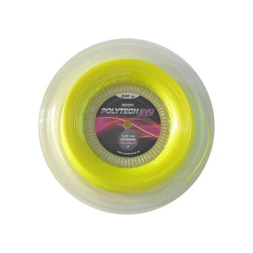 Poly Tech Evo 200m Saitenrolle - neongelb