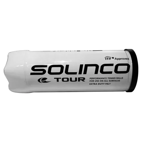 Tennis Ball Solinco Tour 4-er Dose