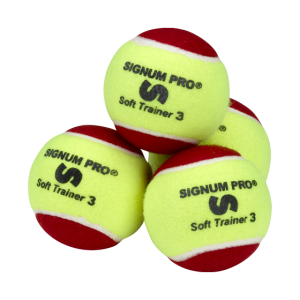 Signum pro Soft Trainer 3, Methodikball 75% druckreduziert, gelb/rot , VPE 12 Stck.