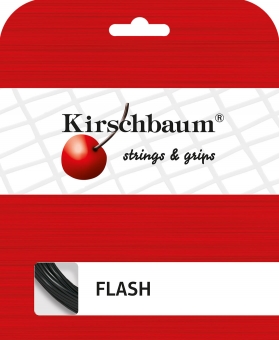 flash_schwarz_set Kirschbaum Flash Schwarz Saitenset 12m