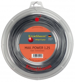 Kirschbaum Max Power Anthrazit Saitenrolle 200m