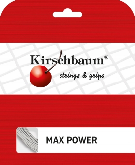 Kirschbaum Max Power weiss Saitenset 12m