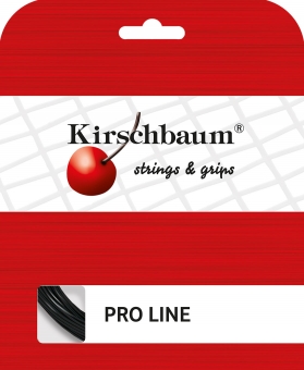 pro-line_setneu Kirschbaum Pro Line Schwarz Saitenset 12m (ehemals PRO LINE II)