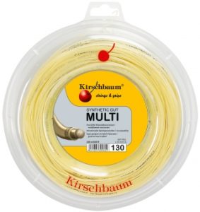 Kirschbaum Synthetic Gut Multi 130 gold Saitenrolle 200m