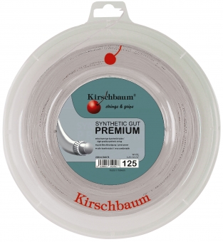 Kirschbaum Synthetic Gut Premium weiss 200m