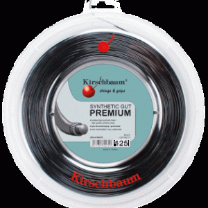 Synthetic Gut Premium Schwarz 200m