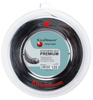 Synthetic Gut Premium Schwarz 200m