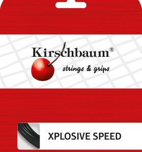 Kirschbaum Xplosive Speed Schwarz Saitenset 12m