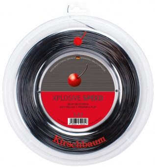xplosivespeedrolle Kirschbaum Xplosive Speed Schwarz Saitenrolle 200m